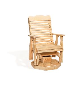 Curve Back Swivel Glider