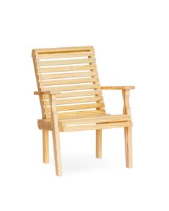 Wooden Roll Back Chair