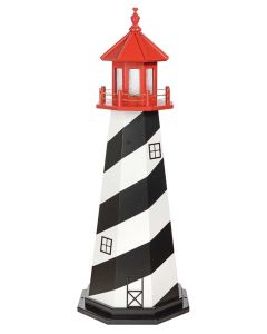 5' St. Augustine Wooden Lighthouse