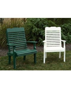 Poly Curve Back Chair