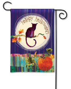 Full Moon Garden Flag