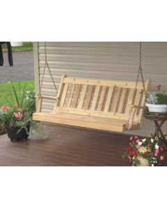 4' Cedar Traditional English Swing