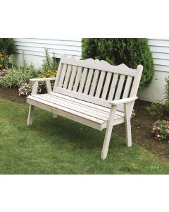 4' Cedar Royal English Garden Bench