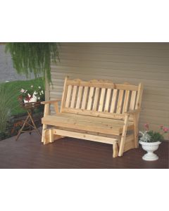 4' Cedar Royal English Garden Glider