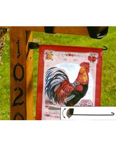 Postal Power Garden Flag Mailbox Stick