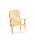 Wooden Curve Back Chair