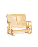 4' Wooden Curve Back Glider