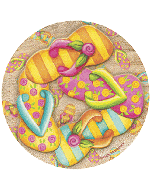 Flip Flop Toss Coaster Set
