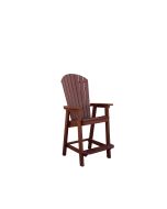 Great Bay Poly Bar Chair - Cherrywood