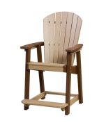 Great Bay Poly Lumber Counter Chair