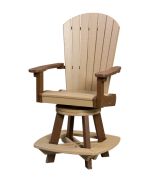 Great Bay Poly Lumber Swivel Counter Chair