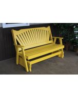 4' Fanback Yellow Pine Glider - Canary Yellow
